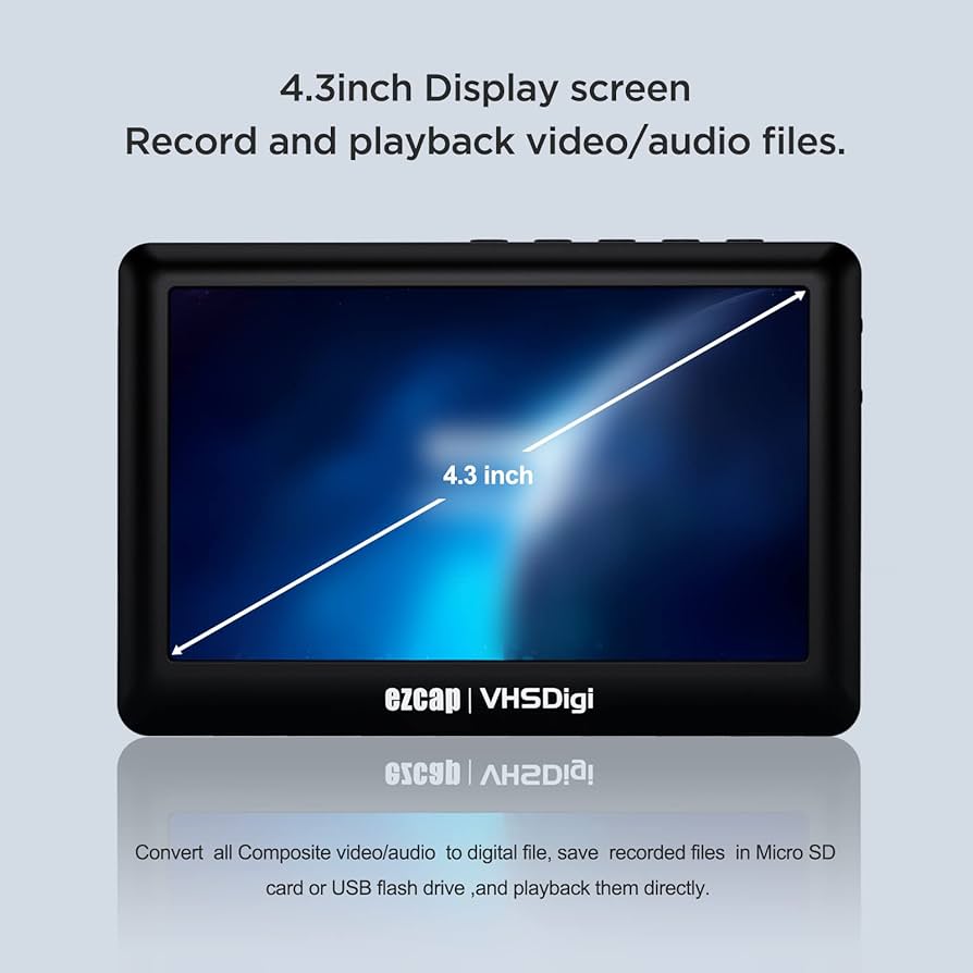 Amazon.com: Ezcap Video to Digital Converter, CVBS Video